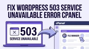 Fix WordPress 503 Service Unavailable Error cPanel