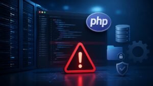 PHP Warning: session_start(): open failed